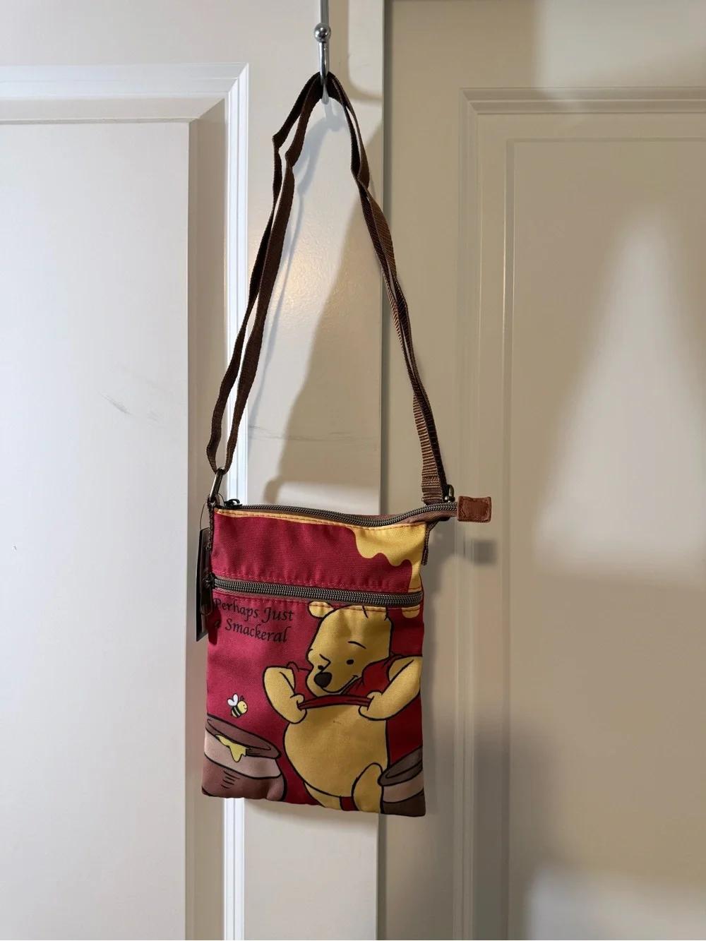 Loungefly Red & Yellow Winnie the Pooh Crossbody Bag
